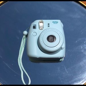 baby blue polaroid camera w 50 films